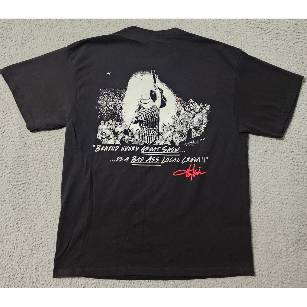 Toby Keith Shut Up And Hold On Tour Delta Black Size XL Music Vintage T Shirt